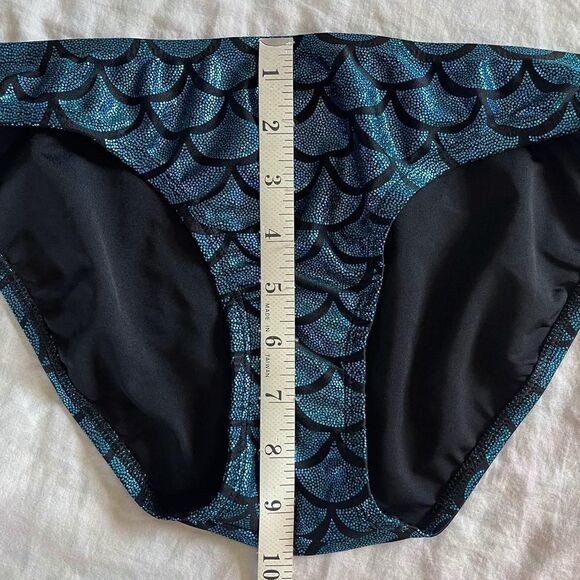 Living Dead Clothing Bikini Set - Teal Mermaid Scale - Picture 7 of 8
